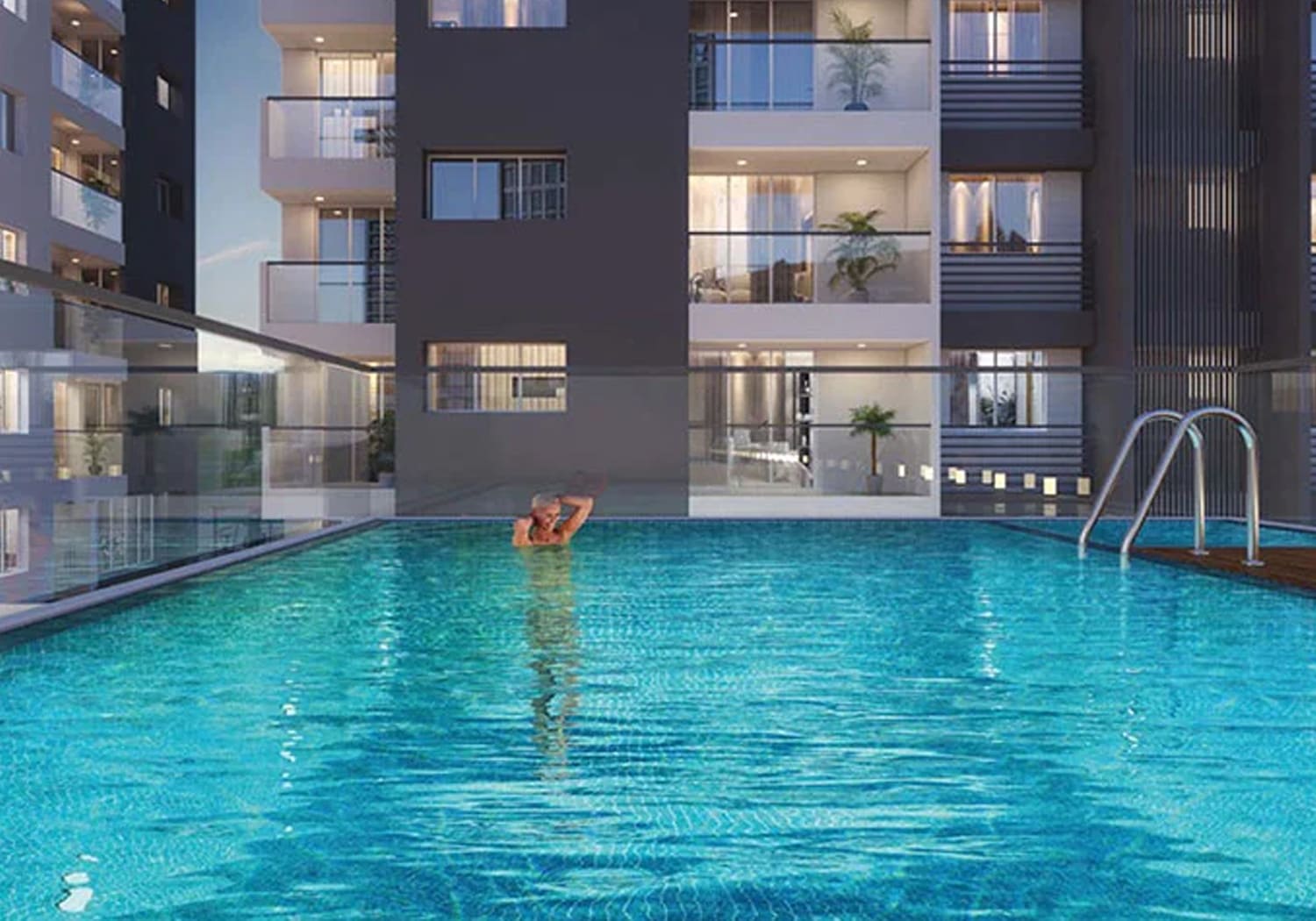 Exterior view of Sukhwani Minerva &mdash; photo gallery, images, brochure, amenities, cost sheet, price breakup, availability details, RERA number, RERA certificate, possession date, layout plan, logo, floor plan, master plan, and location map showcasing project highlights and features.